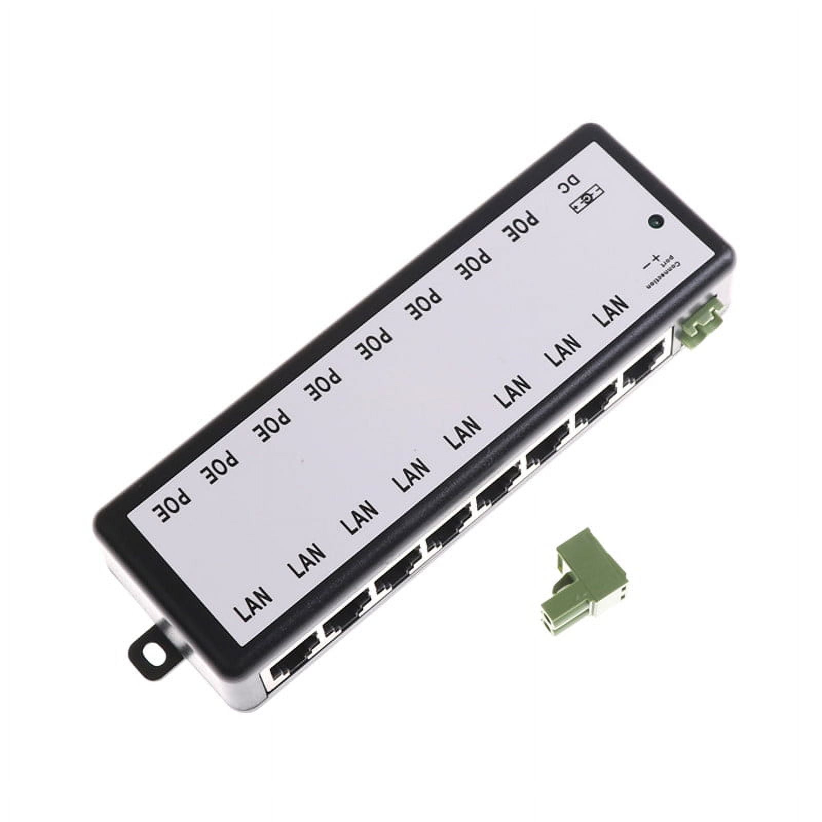 8 Ports POE Injector POE Splitter CCTV Network POE Camera Power Over