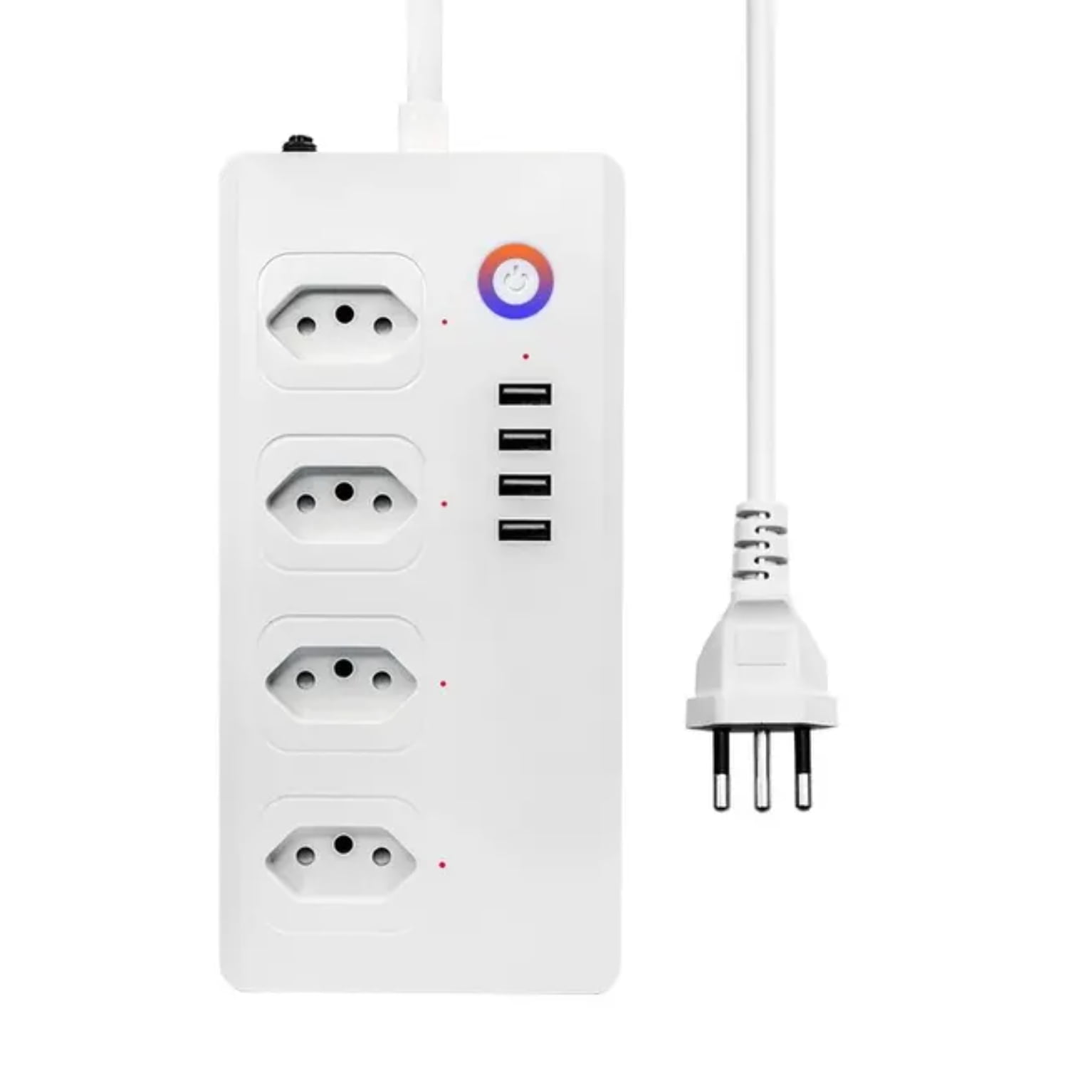 8 Ports WiFi Smart Brazil Power Plug 4 Outlets 4 USB Charing Sockets