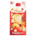 (8 Pouches) Happy Tot Super Foods Pouches Organic Apples & Butternut