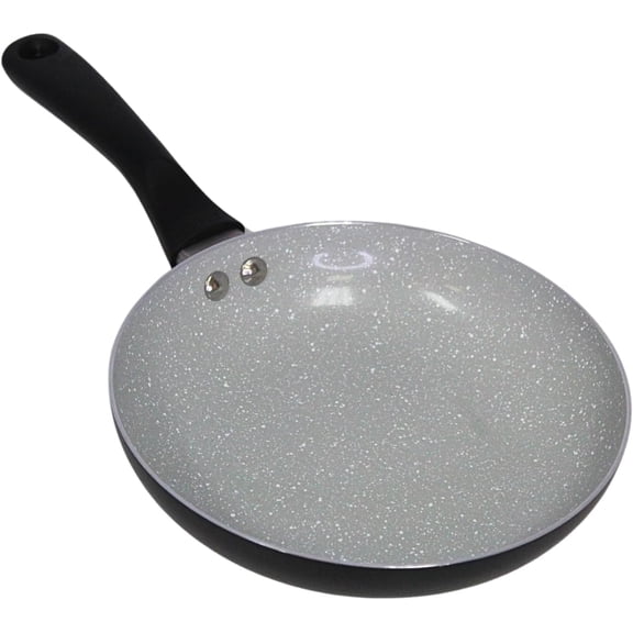 8" Premier Ceramic Nonstick Fry Pan with Cool Touch Handle, Matte Black