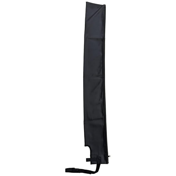 8' Pro Series & Pro Series II Heavy Duty Vinyl Power Pole Cover - UV Fade Proof - Made in USA Black