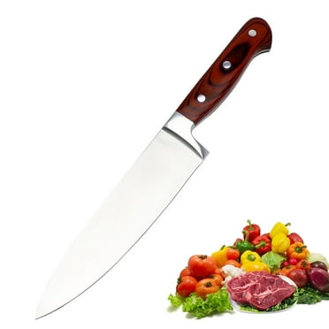 8" Professional Chef Knife,Super Sharp High Stainless Steel Kitchen Restaurant Household