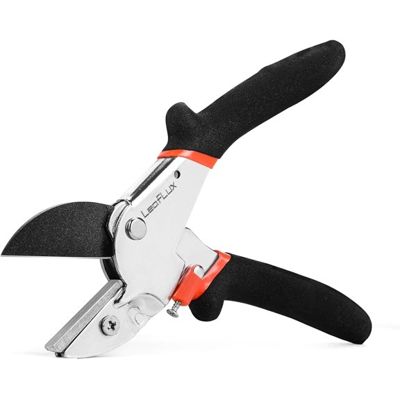 8" Professional Heavy Duty Anvil Pruning She with Anti-Rust SK-5 Blades, Garden She for Dry Stems and Small Branches, Gardening Scissors, Clippers for Wood, Non-Slip Handle. | LFXP1108S