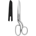 thumbnail image 1 of 8" Professional Heavy Duty Tailor Fabric Scissors, Dressmaker Sewing Classic Stainless Steel Ultra Sharp Forged Shears, Bent, 1 of 12