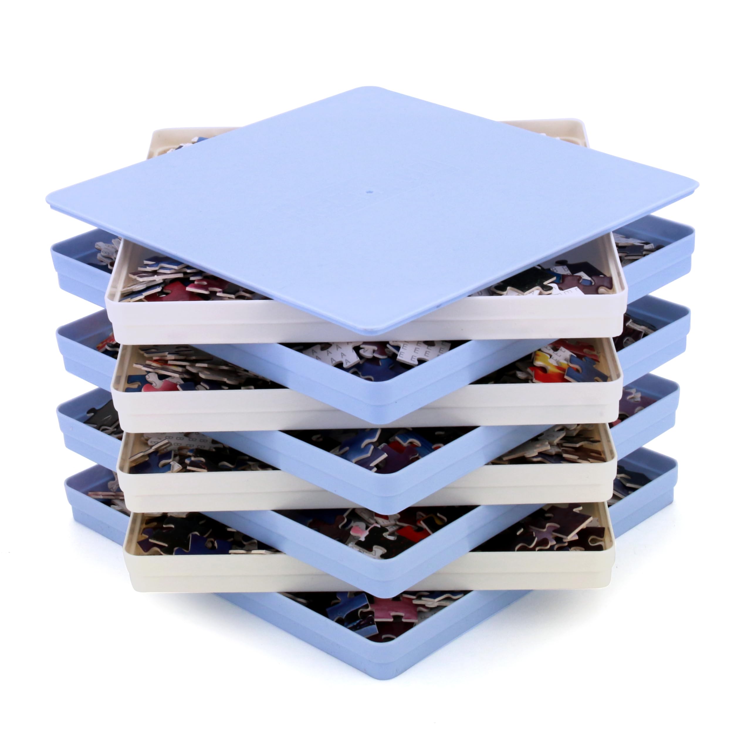 8 Puzzle Sorting Trays YPF5 with Lid 8x8 Premiunm Puzzle Trays Gift for