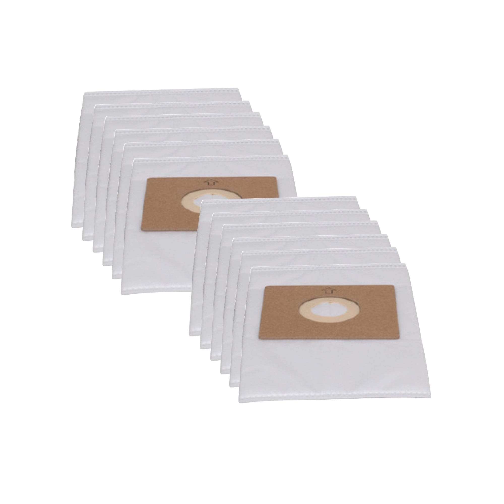 White 8-Qt HEPA Filter Vacuum Bags, Pack of 12