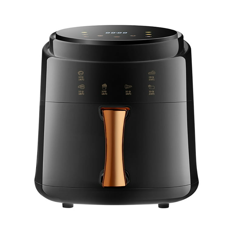 8 Quart Air Fryer Oven Large Capacity Smart Air Fryer Oven With Nonstick Basket IMD Holographic Touch Screen 3D Hot Air System 1400 Watt Electric Hot Air Fryers Cooker For Frying Roasting Baking