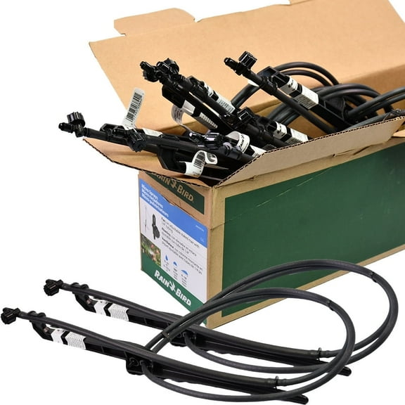 (8) Rain Bird MSSTKTH1S 180 Micro-Spray on Adjustable on a Stake with " Tubing  010.5' Spray Distance