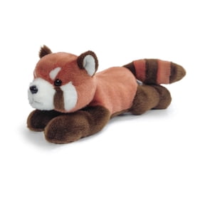 Just qunseen 8'' Red Panda Plush Toy Soft Stuffed Animal Interactive Educational Gift For Kids
