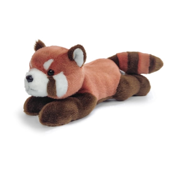 Just qunseen 8'' Red Panda Plush Toy Soft Stuffed Animal Interactive Educational Gift For Kids