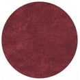 thumbnail image 1 of 8' Red Round Indoor Shag Rug, 1 of 2
