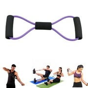 8 Resistance Band, Primary Fitness Exercise Working Out Cord for Women and Men, Natural Latex Workout Training for Arms, Chest Expander, Yoga Gym, Stretch Tubing to Keep Figure