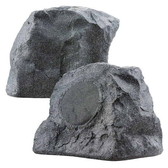 8" Rock Speaker 200W, Weather Resistant, Granite Gray, Single - RS850