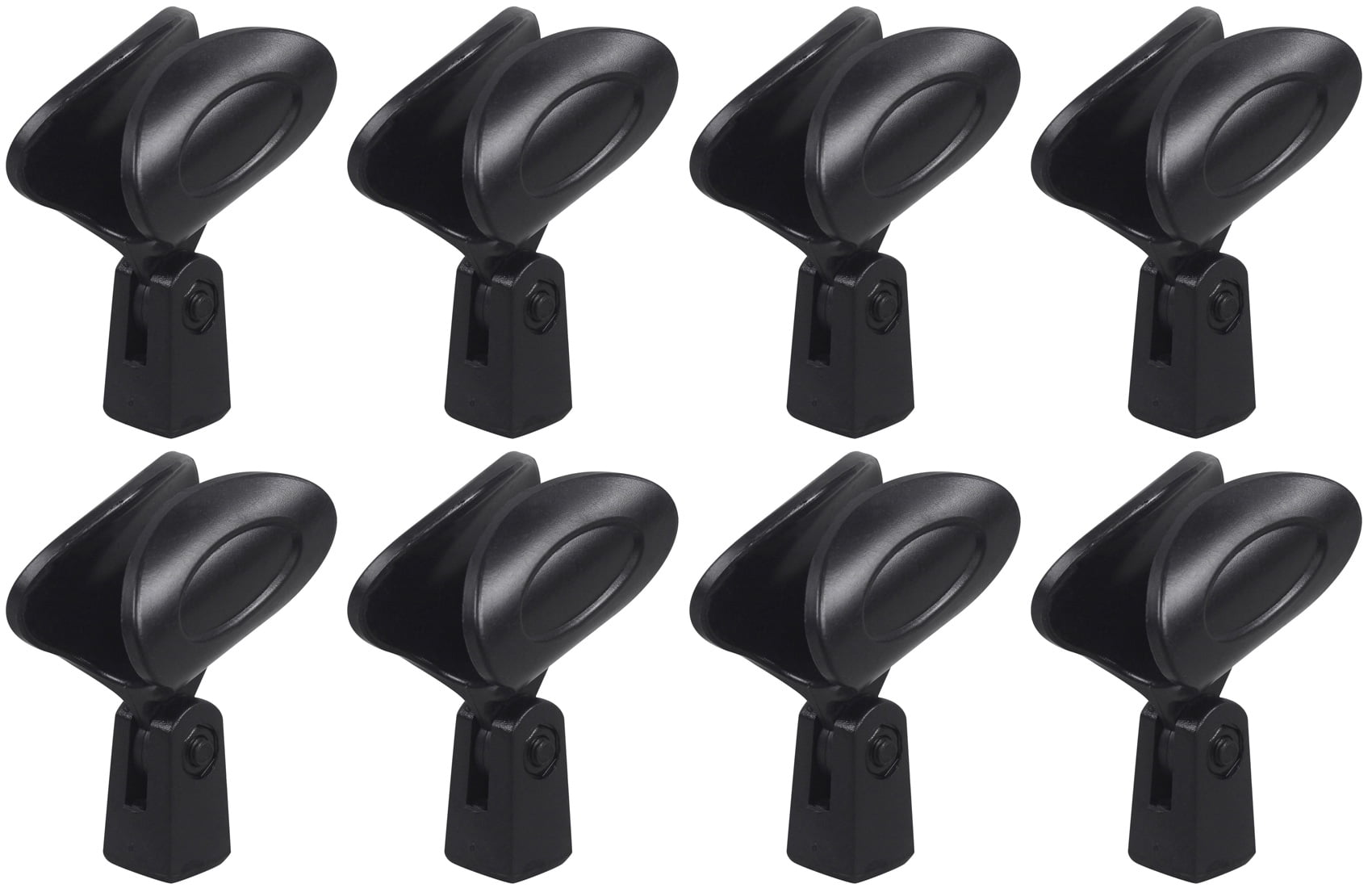 8 Rockville Universal Wireless Microphone Clip Flexible Plastic+Copper Threading