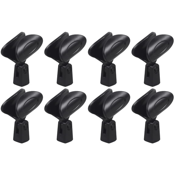 8 Rockville Universal Wireless Microphone Clip Flexible Plastic+Copper Threading