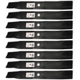 thumbnail image 1 of 8 Rotary® 12380 Mower Blades for John Deere® AM137327 AM141032 42" Deck, 1 of 4