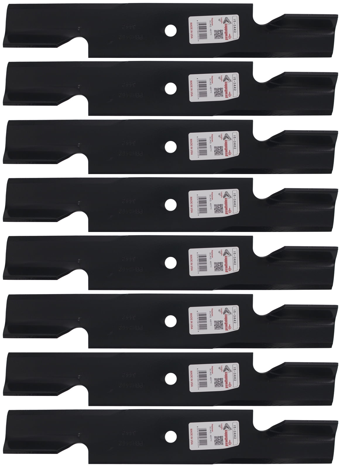 Confezione Da 3 Lame Rotanti Per Tosaerba Adatte A Gravely GDU10231 00450300 - Foto 7