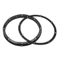 thumbnail image 1 of Uxcell 8" Rotating Swivel Stand with Steel Ball Lazy Susan 0.06x6.89" Black 4Pcs, 1 of 5