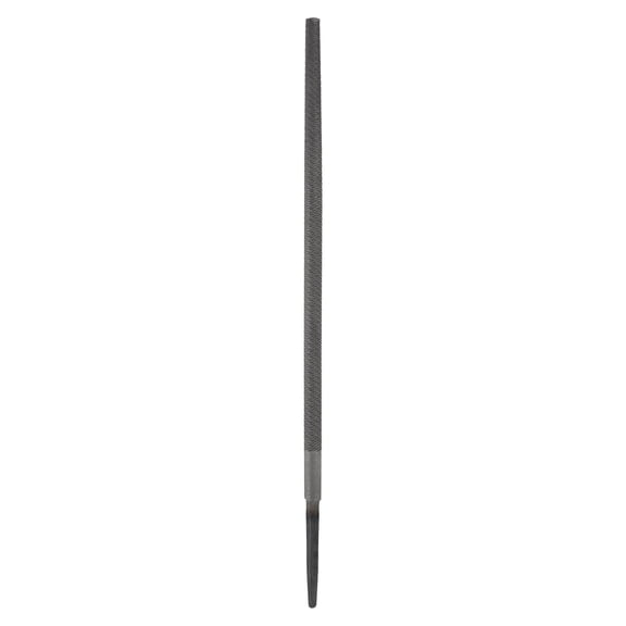 8" Round Medium Cut File Medium Metal File without Handle, Grey