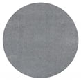 thumbnail image 1 of 8' Round  Polyester Grey Area Rug, 1 of 2