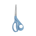 thumbnail image 1 of Hello Hobby 8" Bent Fabric Scissors with Ergonomic Handle, 1 of 9