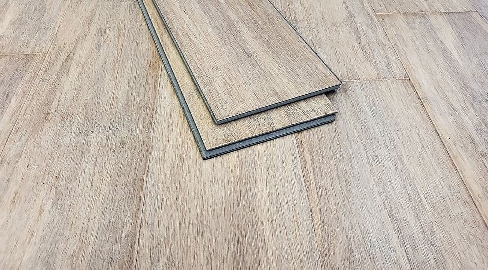 8" Sample Piece - Ambient Oyster Shell Rigid Core Bamboo Flooring