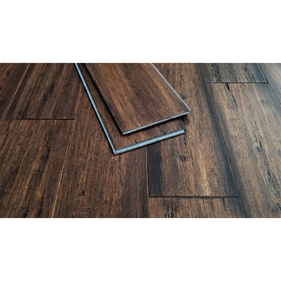 8" Sample Piece - Ambient Smith Island Rigid Core Bamboo Flooring