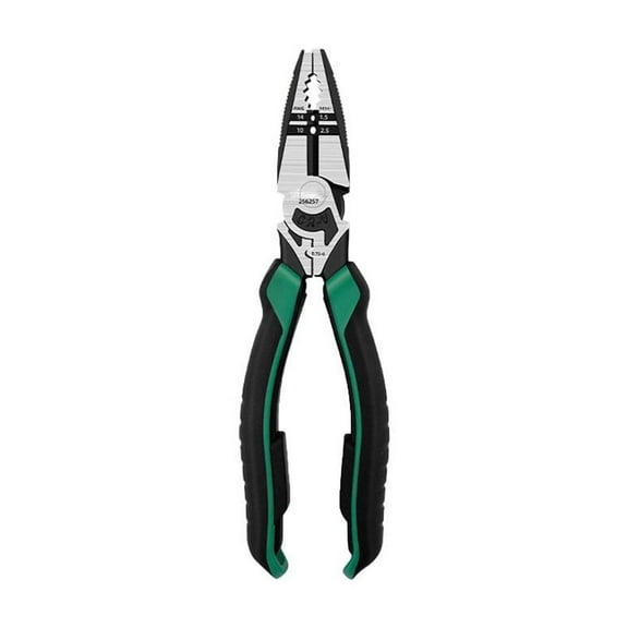 8 Screw Extractor Linesman Pliers, Heavy Duty Wire Stripping & Cutting Tool with Non-Slip Handle,Removes Damaged or Rusted Screws Fast,Multipurpose Crimping & Bolt Cutting Hand Tool for Electricians