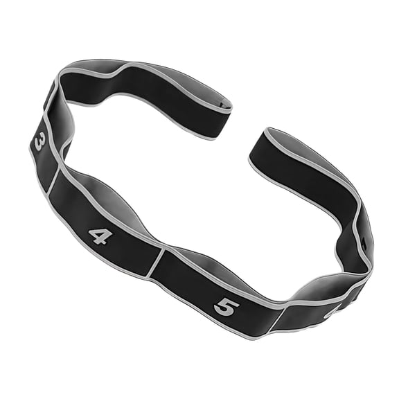 8 Section Dance Stretch Strap Elastic Pilates Bands Yoga Stretch Strap Exercise Resistance Band With Number Exercise