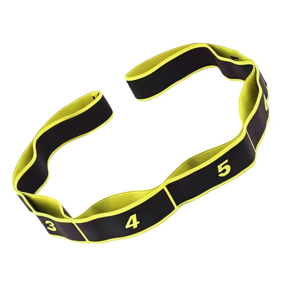 8 Section Dance Stretching Belt Webbing Dance Tension Fitness Exercise Resistance Pilates Pull Strap Belt