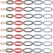 8 Set 7.3L Diesel Fuel Injector O-Ring Seal Kits Compatible with 1995-2003 F-Series Trucks F-250 F350 F450 F550 E-Series Vans E-350 E450 Excursion Replace# CM-5010 XC3Z-9229-AB