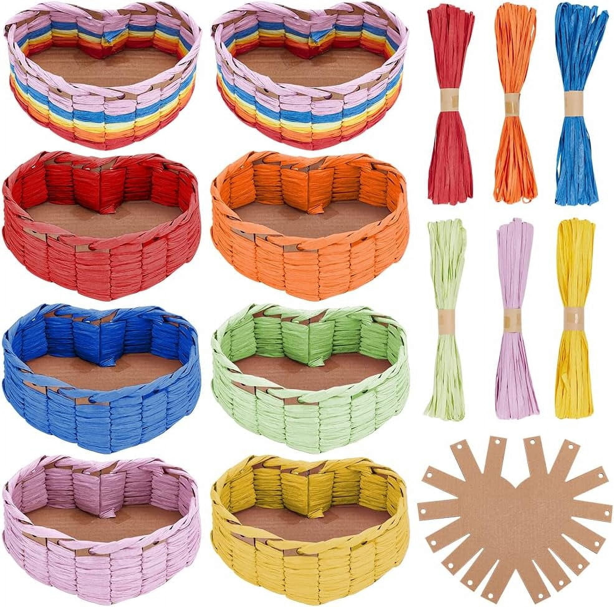Baker Ross Mermaid Weaving Kits For Kids - Pack Of 6, Beginner Sewing & Craft Project With Ribbons & Foam