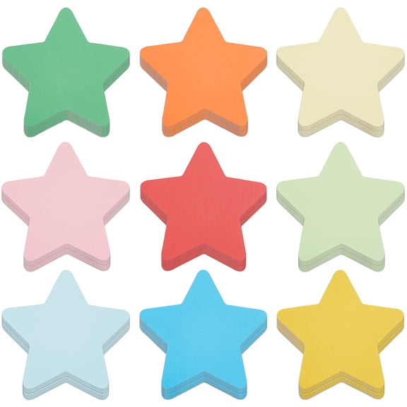 8 Sets 72Pcs 6 Inch Star Paper Cutouts Classroom Bulletin Board Cut Outs Blank Assorted Colorful Stars Spring Summer Paper Cutout DIY