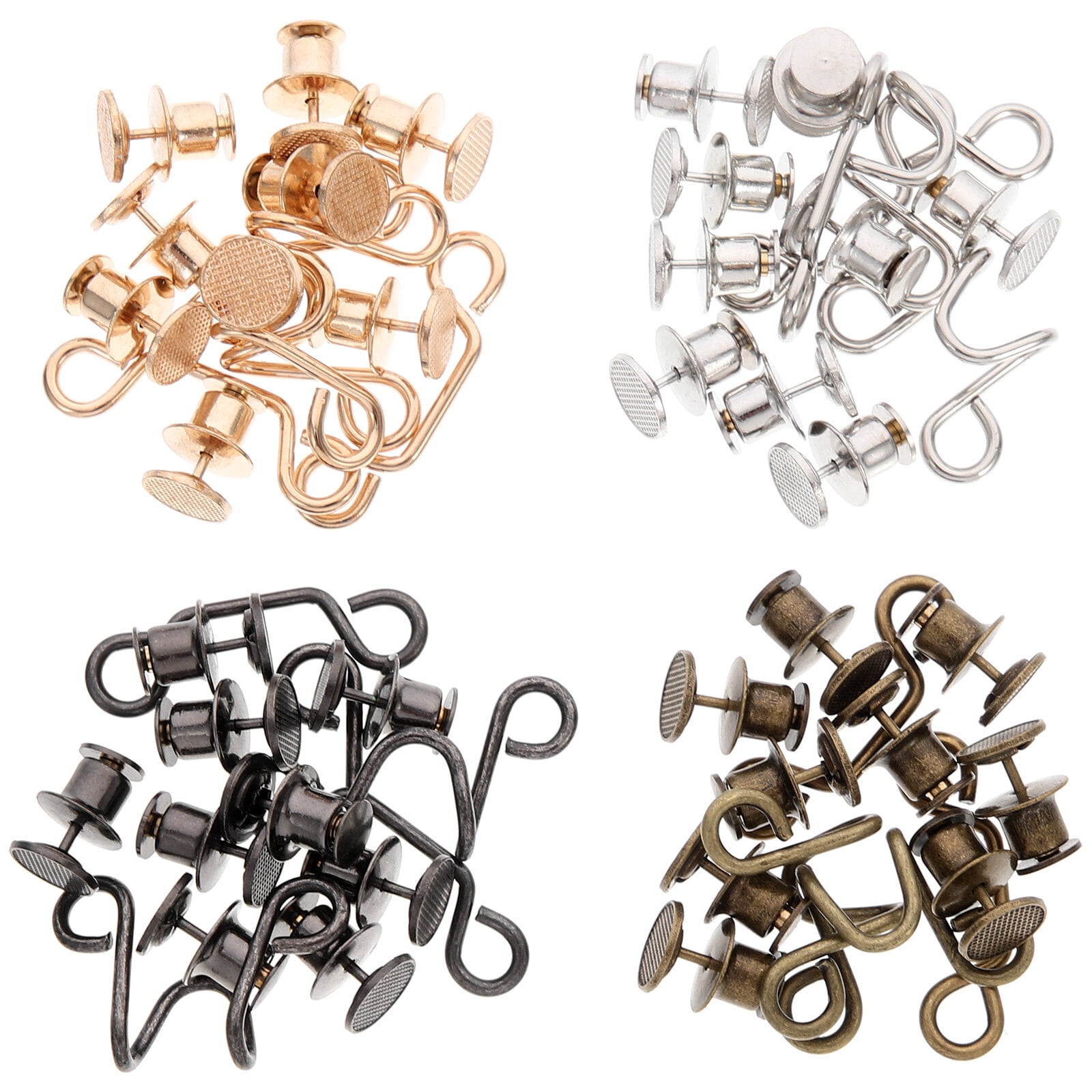 8 Sets Adjustable Waist Buckle Womens Pant Suit Buttons Pants Tightener Extender Denim Jeans