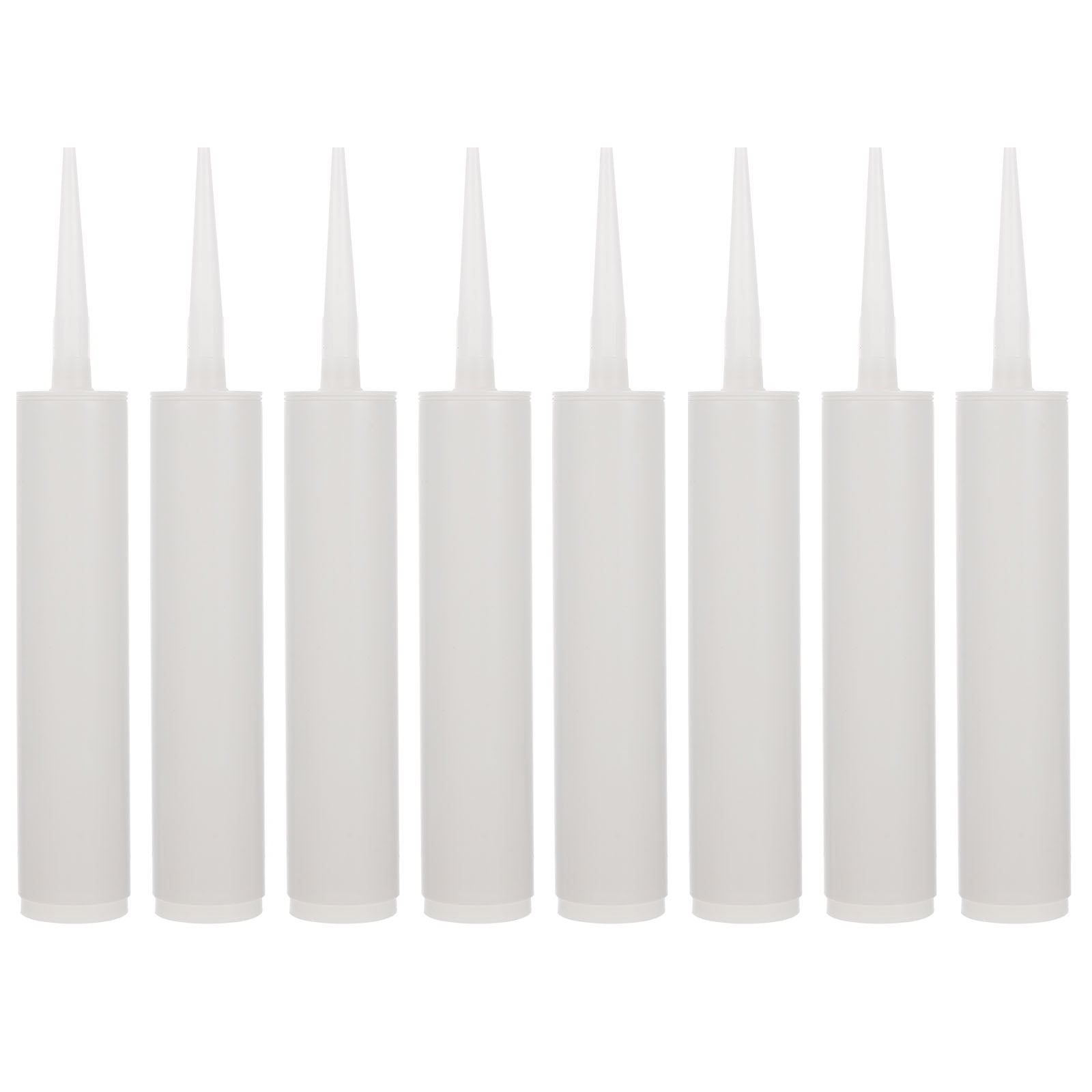 8 Sets Empty Caulk Tubes Fillable Sealant Caulking Bottles Professional
