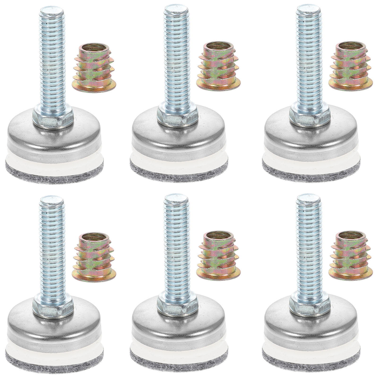 8 Sets Furniture Level Desk Legs Legs for Workbench Outdoor Chair