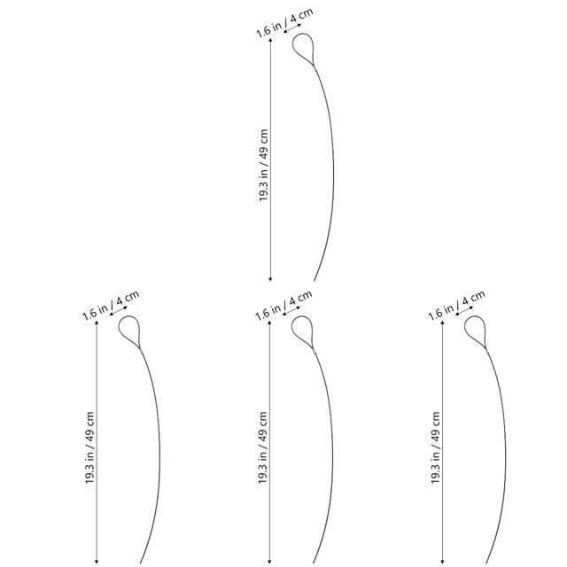 8 Sets Gate Latch Cable Pull Gate String Latch Cable Pull Gate Opener