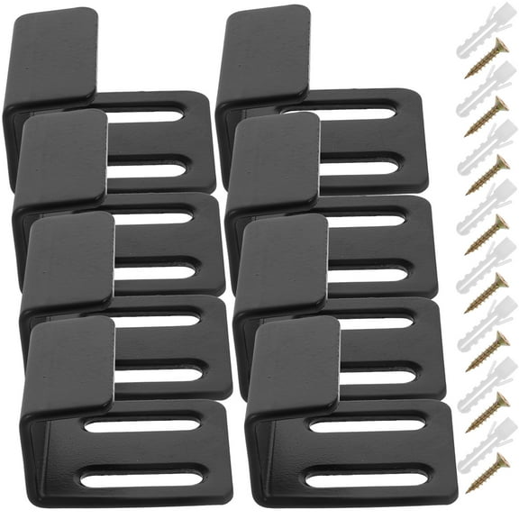 8 Sets Mirror Bracket Heavy Duty Wall Mount Concrete Wall Hanger Holder