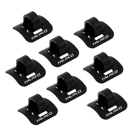 8 Sets Mountain Bike Bicycle Brake Cable Guide Seat Frame Tubing Fixing Clamp