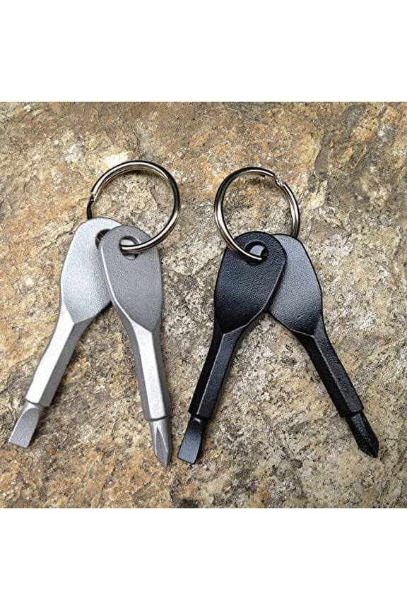 8 Sets Portable EDC Keys Ring Cross and Slot Type Screwdriver Set Snowflakes Bottle Opener Bicycle Bike Repair Tool Men's Socks Key Multifunction Key Chain Stainless Keychain Pocket Tool
