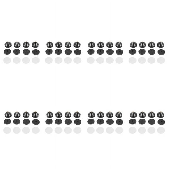 8 Sets Speaker Loudspeaker Spikes Stand Feets Audio Speaker Repair Parts Turntable DIY Speaker Stand Shock Pin