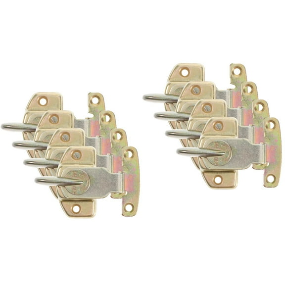 8 Sets Table Leaf Latch Connector for Extension Dining Table Lock, Secure Table Leaf Fastener Hardware