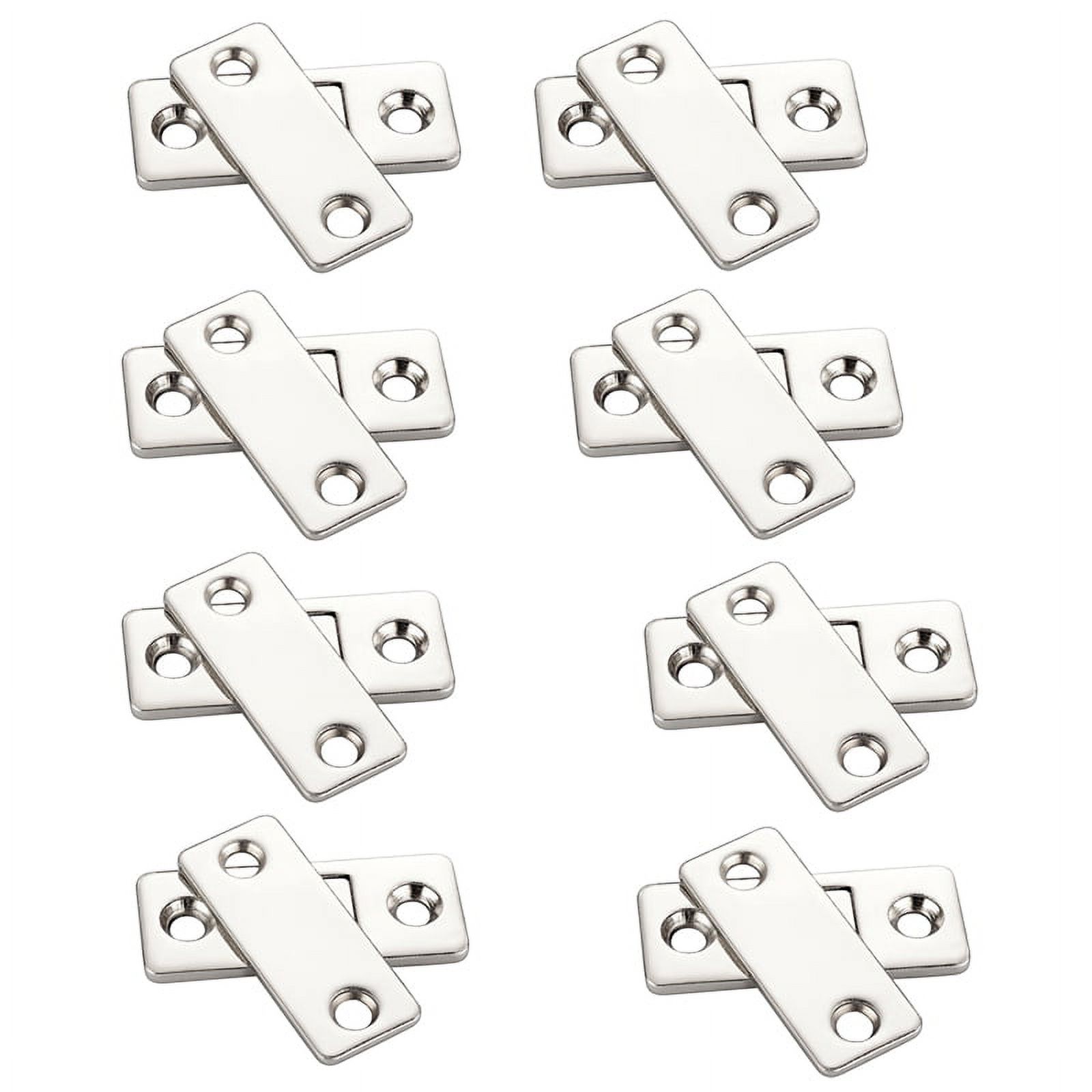 8 Sets of UltraThin Strong Door Closers Hasp Latch