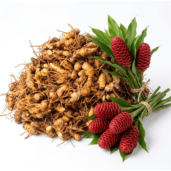 8 Shampoo Ginger Rhizomes Zingiber Zerumbet Awapuhi Kuahiwi Roots for planting