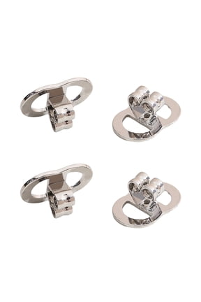 Soft 8 Design Earring Holders For Heavy Jewelry Nonslip Support Comfortable Wear Invisible Accessory Enhancer