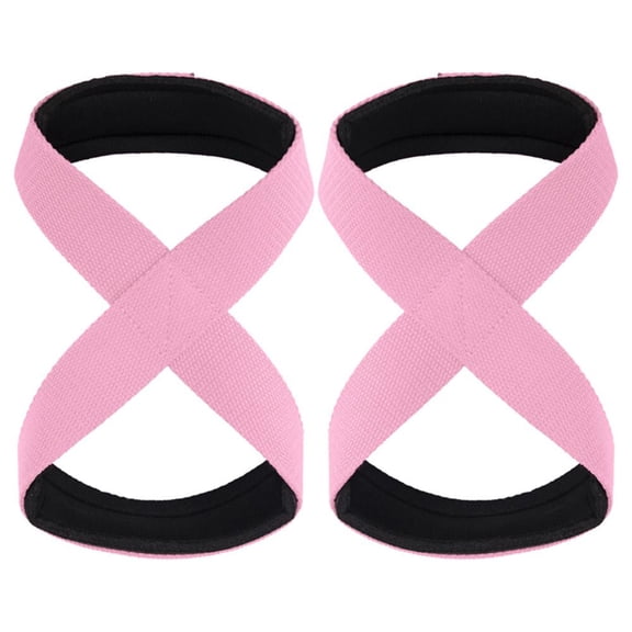 8-Shaped Figure Gym Lifting Straps for Deadlift and Pull-Up