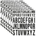 8 Sheet Letter Stickers Alphabet Sticker Self Adhesive Letters Vinyl