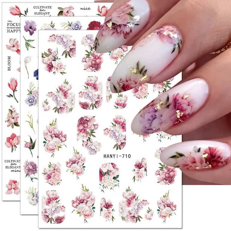 Make.N Spring Flower Nail Stickers Make.N Spring Flower Nail Stickers