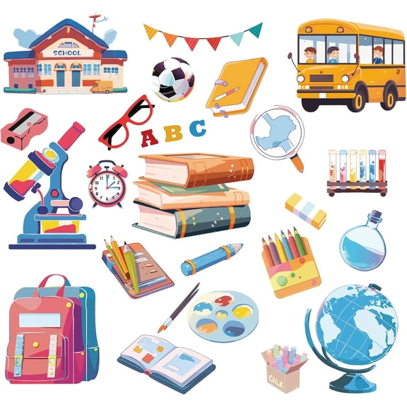 8 Sheets 8 styles UV Waterproof Wall Stickers Self-Adhesive Decals for Window or Stairway Home Decoration Mixed Shapes 200x145mm 1 sheet/style 1set