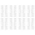 8 Sheets Brow Tattoo Stickers Tattoo Eyebrow Peel Off Temporary Tint